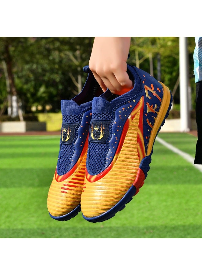 New Men Soccer Shoes Cleats Football Boots Sports Large Size Long Studs Turf Shoes for Training Competition - Image 5